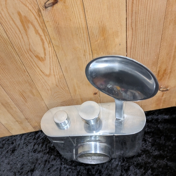 three Hands Corp. Silver Camera-Shaped Kitchen Utensil Holder - Picture 7 of 7